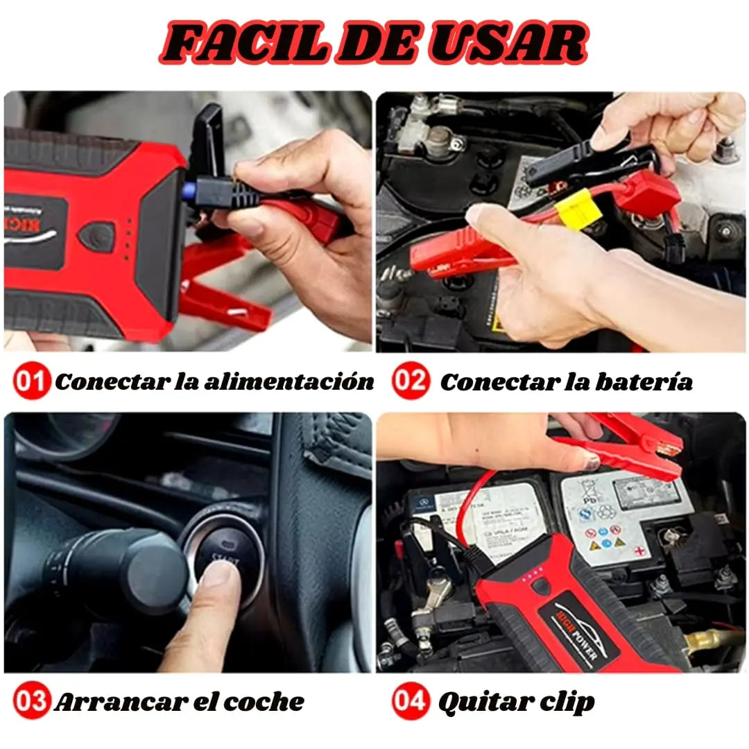 ARRANCADOR DE AUTOS MULTIFUNCIONAL